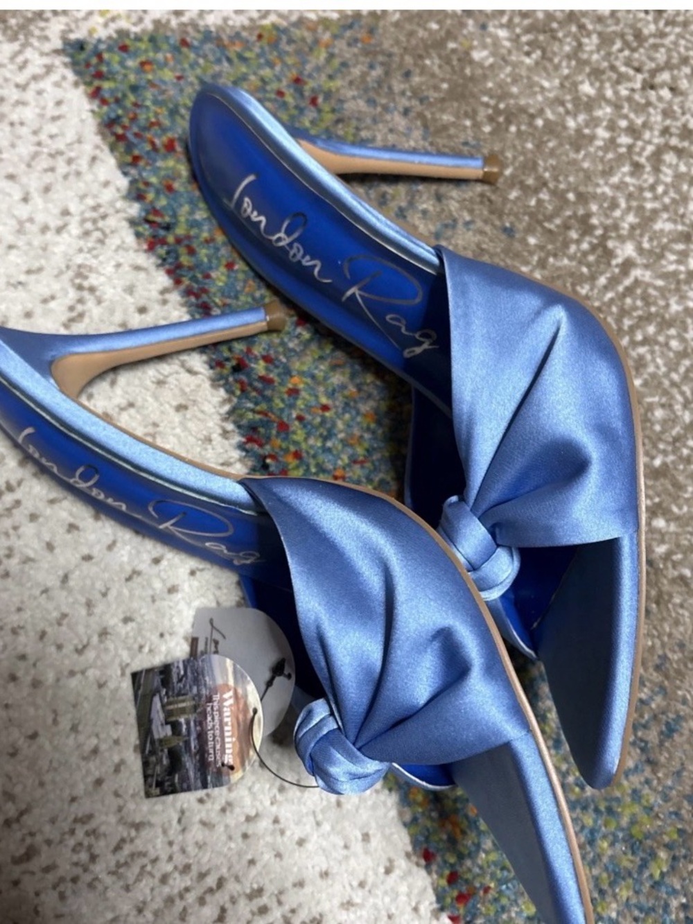 London Rag First Crush Mule - Picture 3 of 4